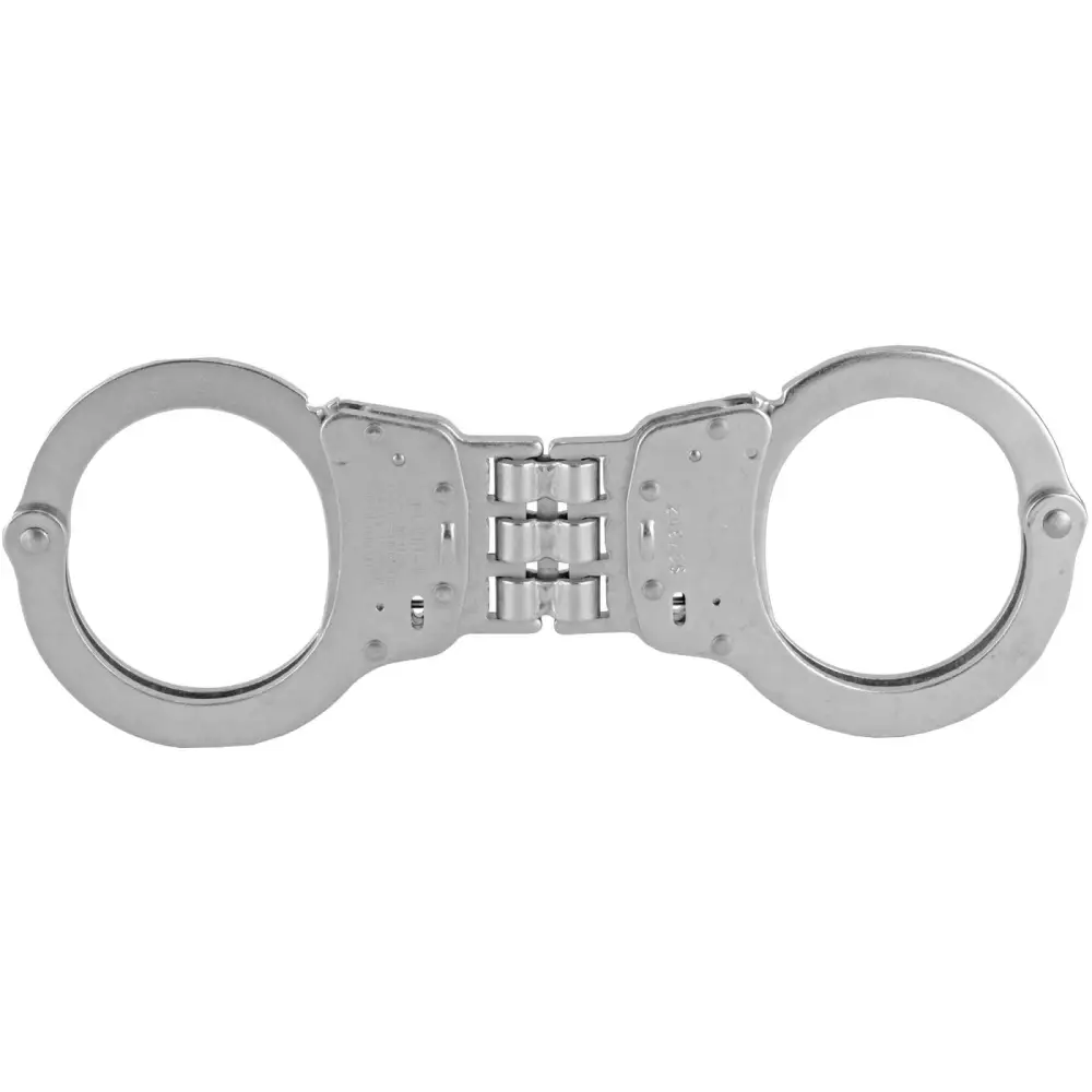Smith & Wesson Model 300 Hinged Nickel Handcuffs