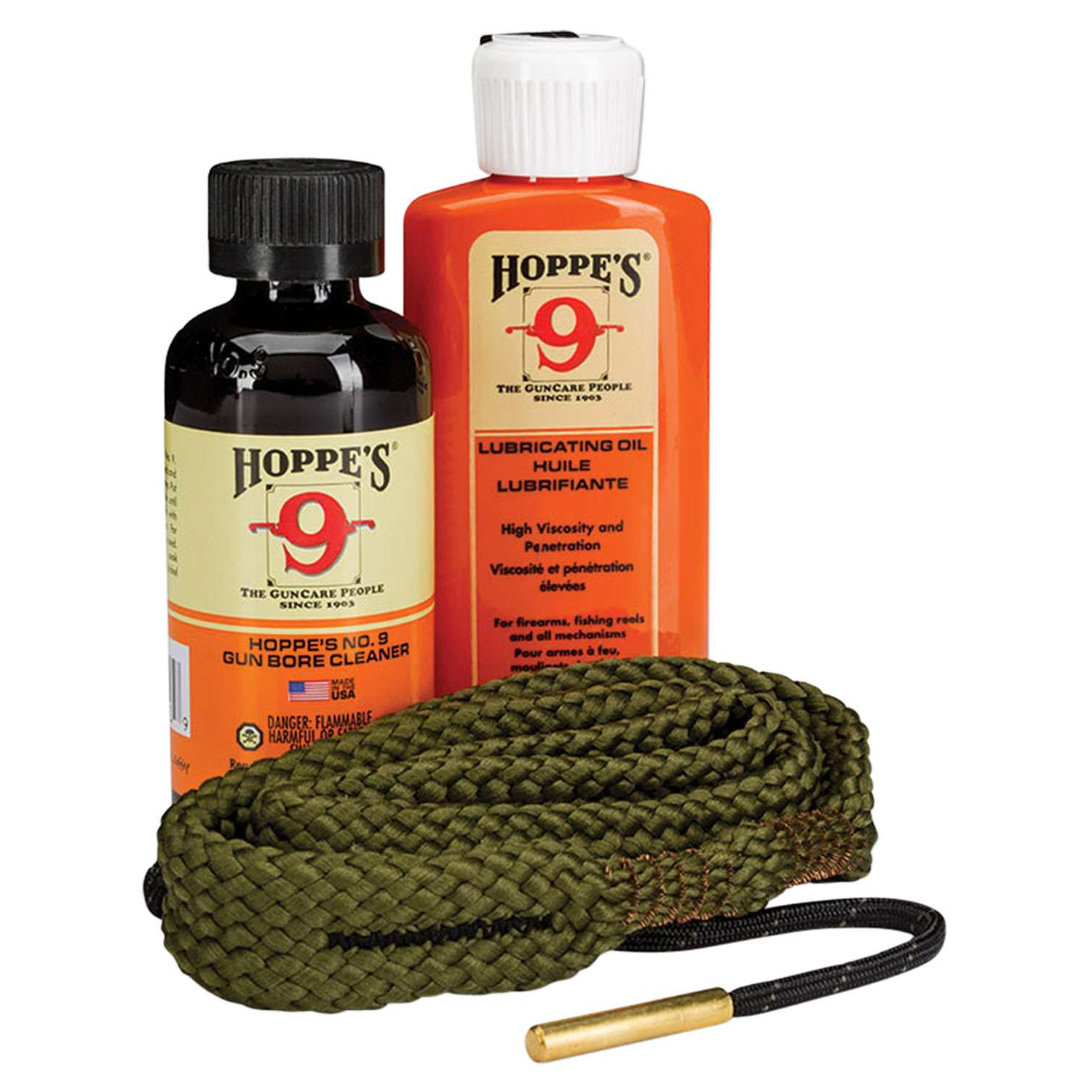 Hoppes 123 Done Kit 5.56MM .22 Cal Rifle Cleaning Kit