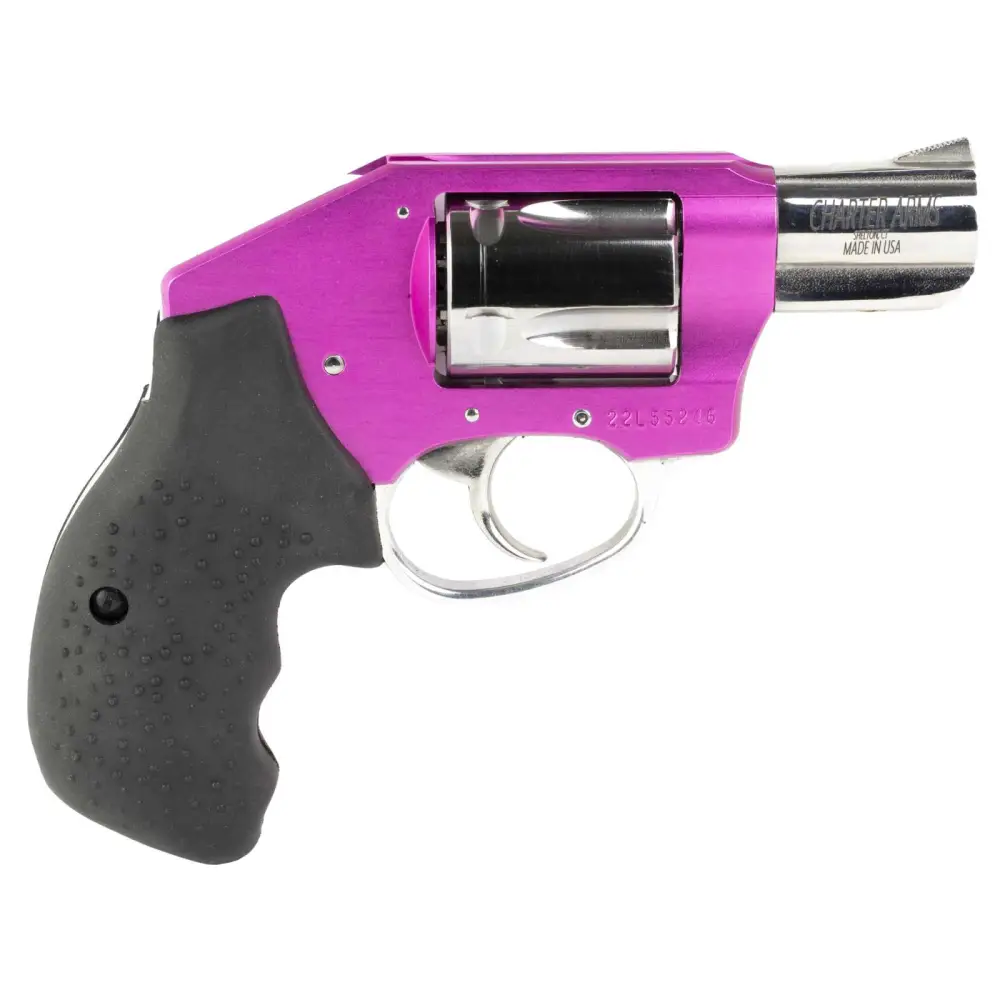 Charter Arms Chic Lady Off Duty 38 Special 5RD 2 Revolver Pink