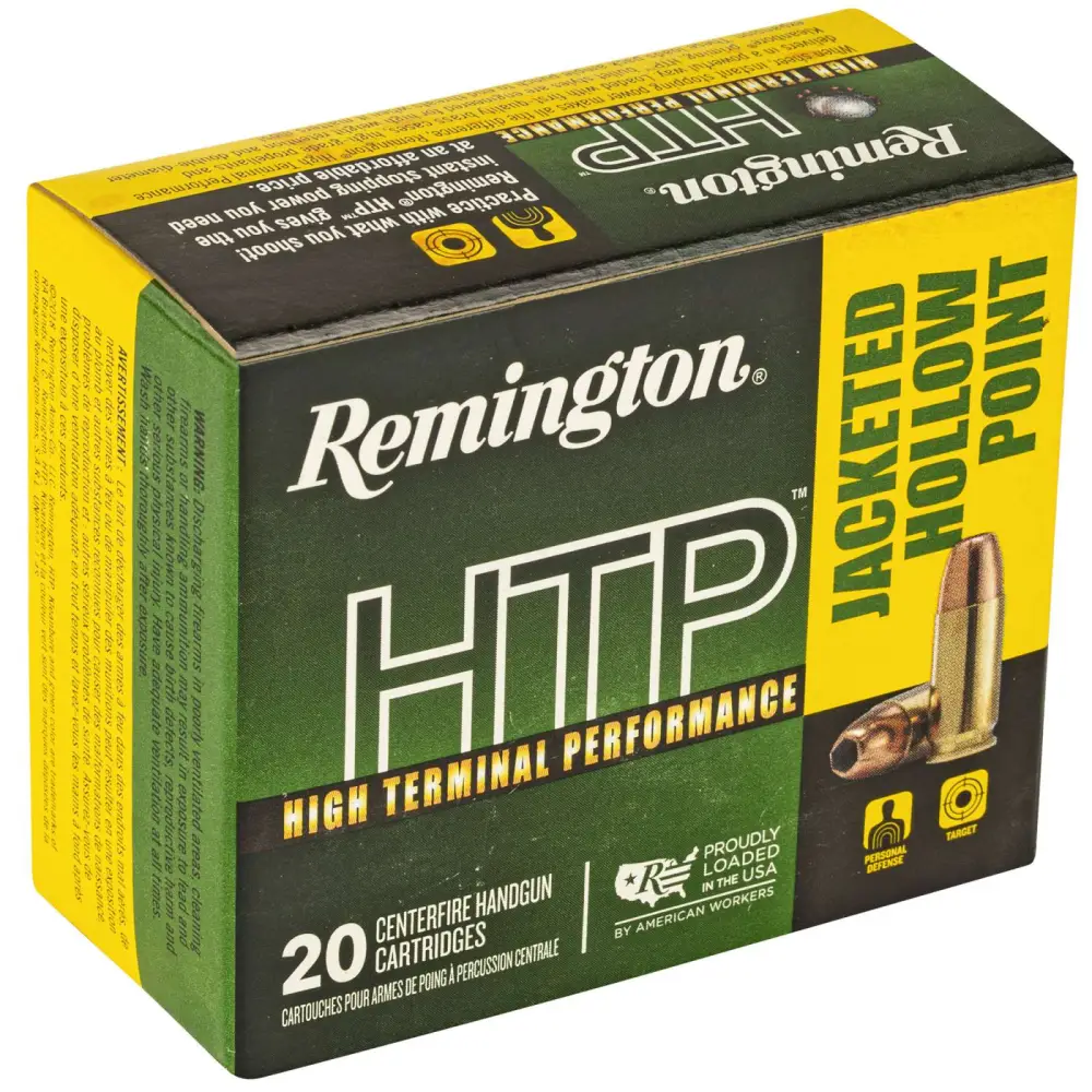 Remington Htp 9MM Luger 147GR Jhp 20RD