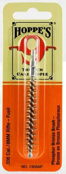 Hoppes .338/8MM Phosphor Bronze Cleaning Brush 10 Pack