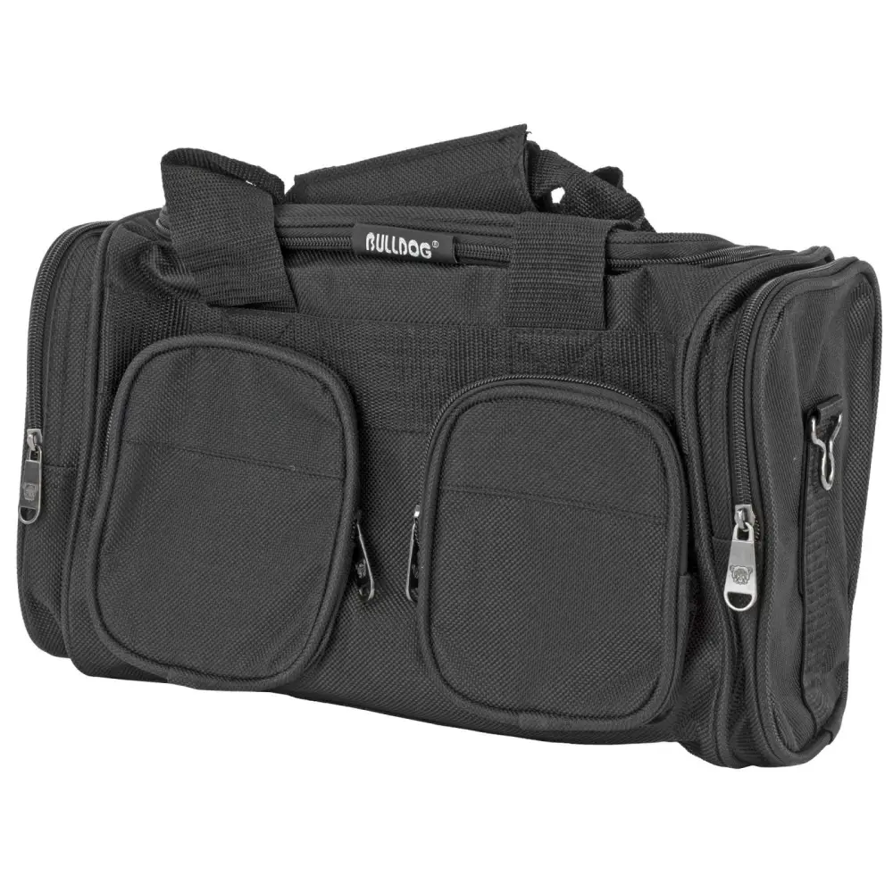 Bulldog Standard Range Bag Black With Shoulder Strap