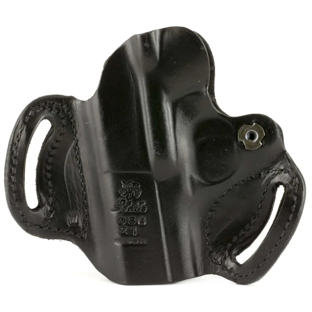 Desantis Mini Slide Holster Owb Rh Leather for Colt 1911 Black