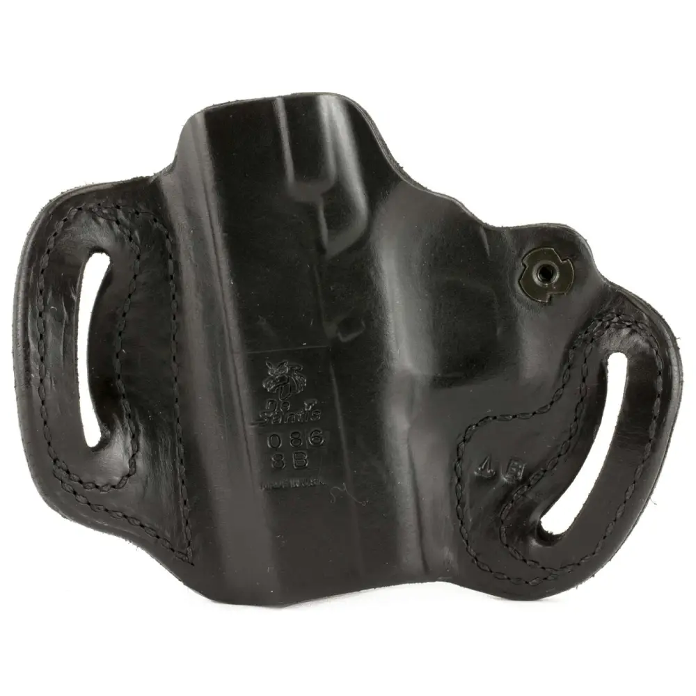 Desantis Mini Slide Holster Glock 43 Owb Black Leather