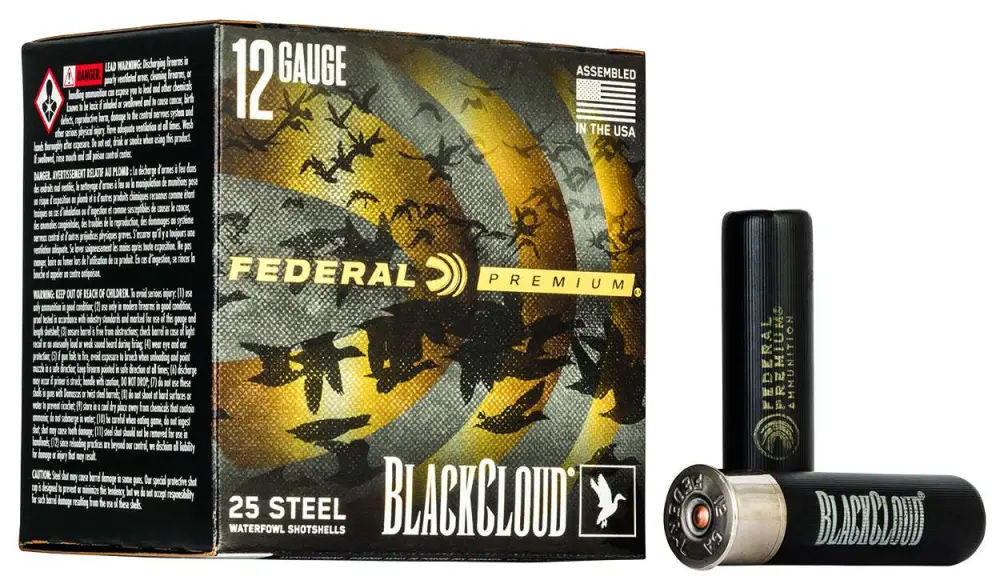 Federal Black Cloud Fs 12GA 3-1/2 1-1/2 Oz Bbb Shot 25RD