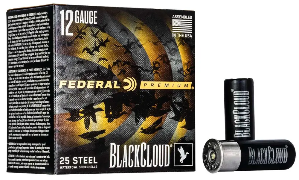 Federal Black Cloud 12GA 2.75 1-1/8OZ 2 Shot 25RD