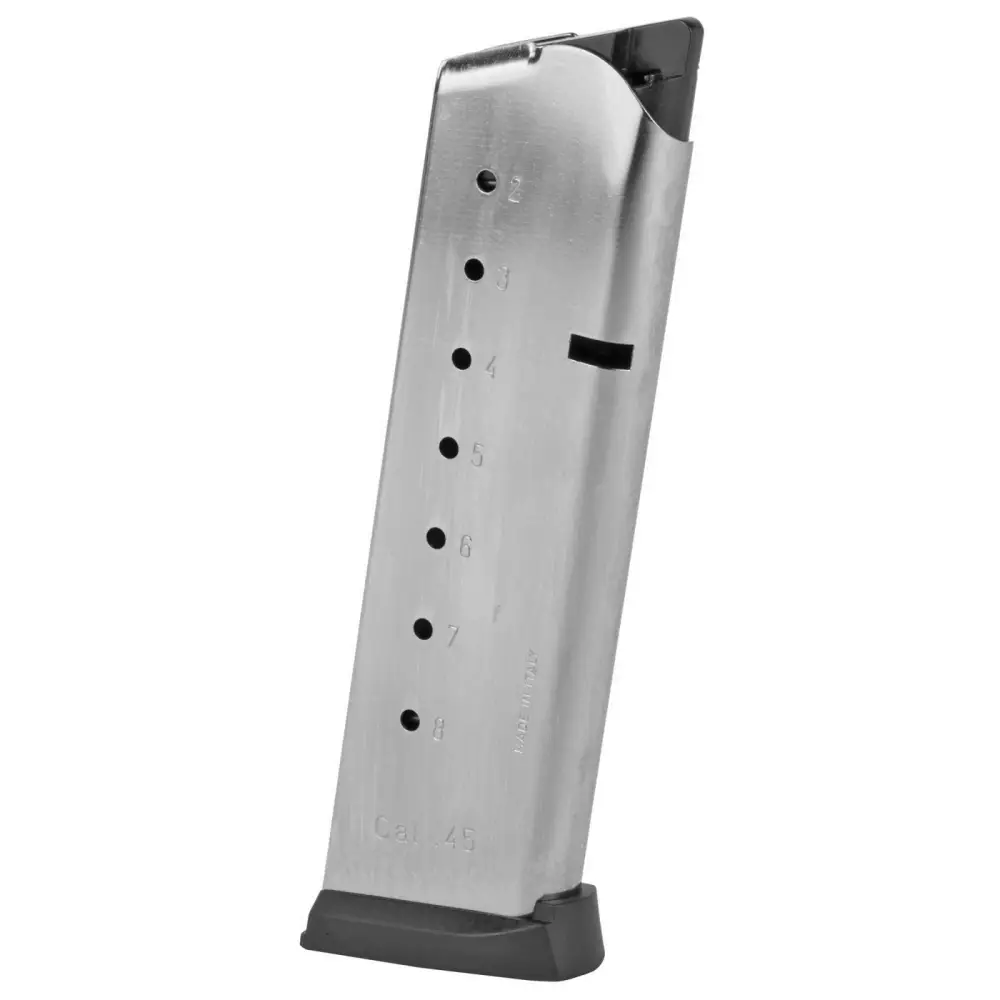 Mec-gar 1911 Government .45 Acp 8RD Nickel Magazine