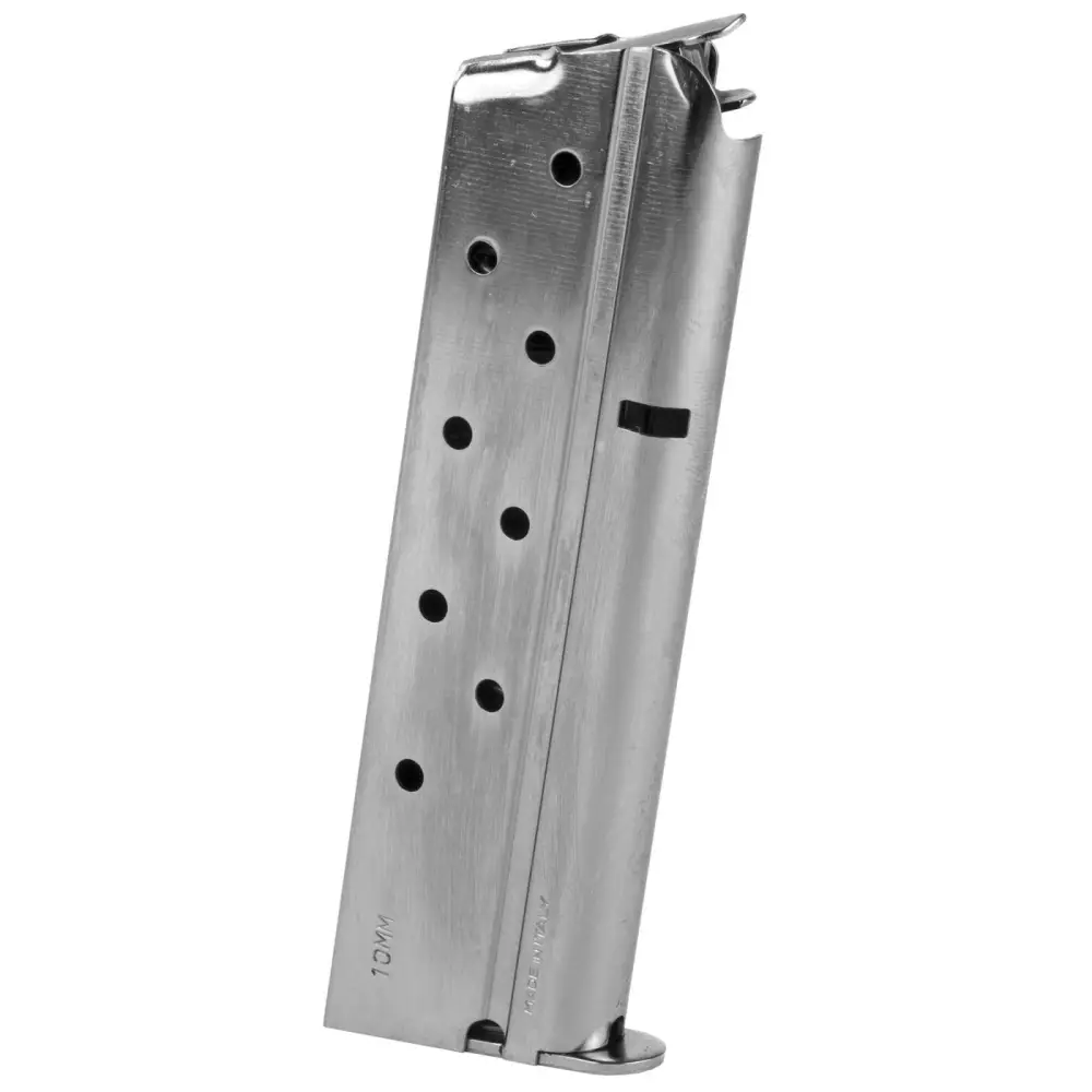 Mec-gar 1911 10MM 8RD Nickel Magazine