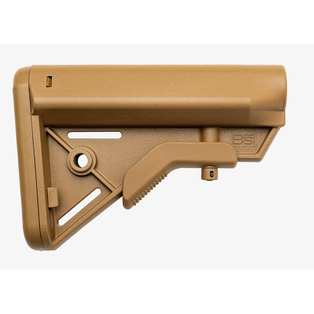 B5 Systems Fixed Bravo Stock Coyote Brown Mil-spec Size