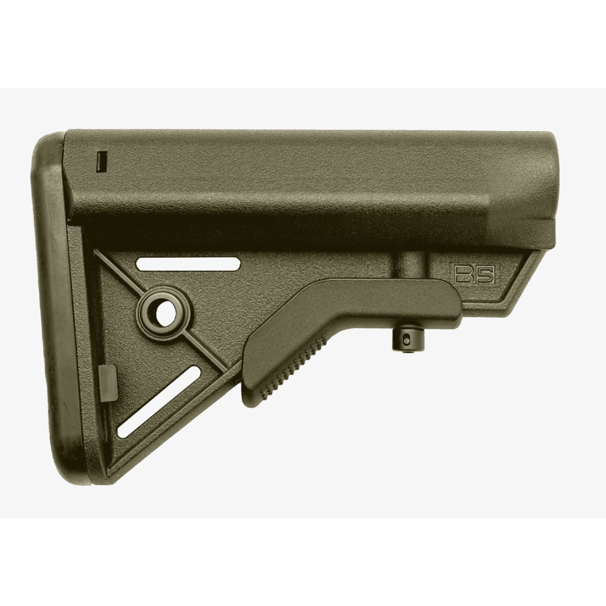 B5 Systems Fixed Bravo Stock Od Green Mil-spec Size