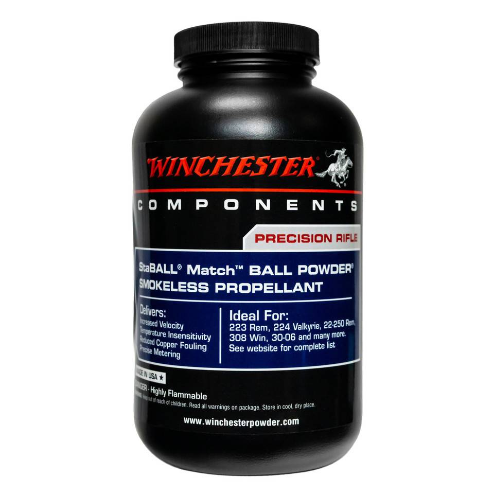 Winchester Smokeless Powder Staball Match 1LB