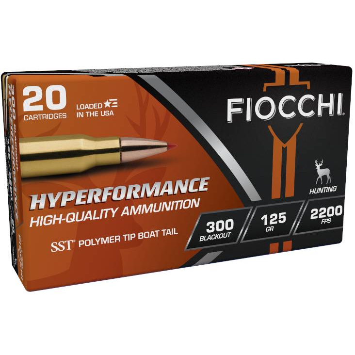 Fiocchi 300 Blackout 125GR Sst 25-RD Box