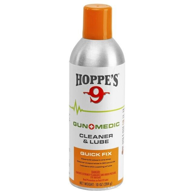 Hoppes Gun Medic Cleaner & Lubricant 10 Oz Aerosol