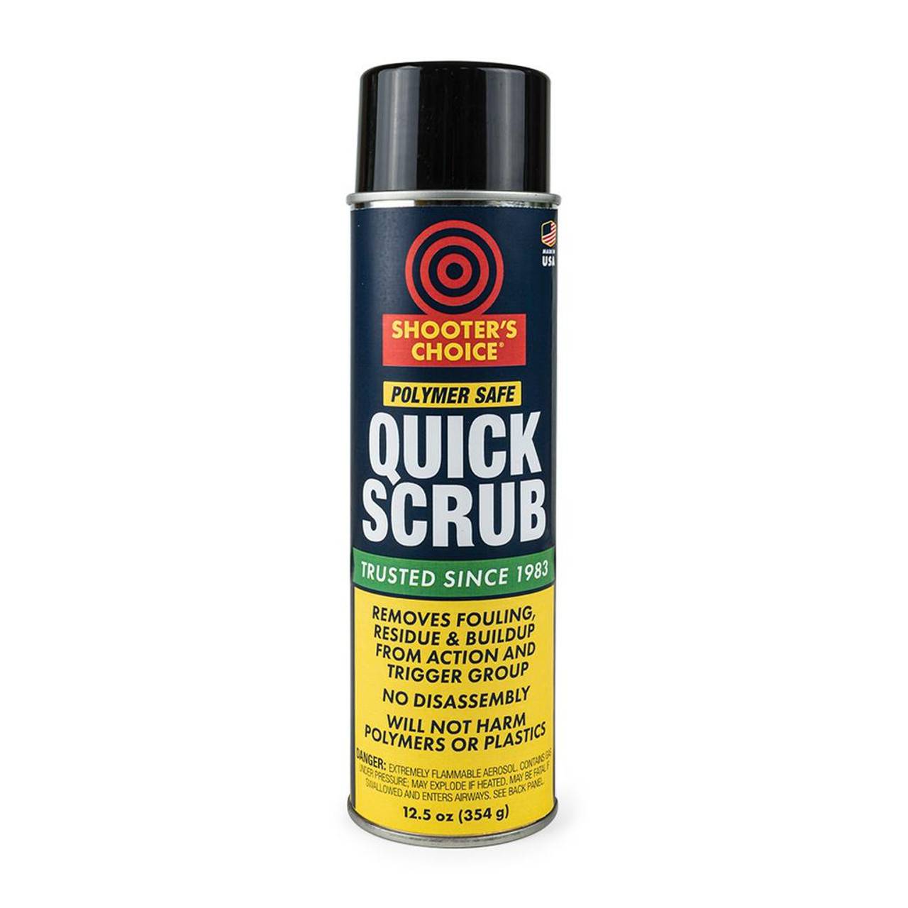 Shooters Choice Polymer Safe Quick Scrub 12 Oz Aerosol
