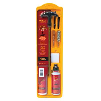 Outers Pistol Cleaning Kit 40/45 Caliber Clamshell Case