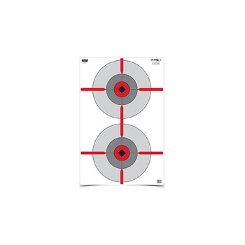 Birchwood Casey Eze-scorer Double Bullseye Target 23X35 100 Pack