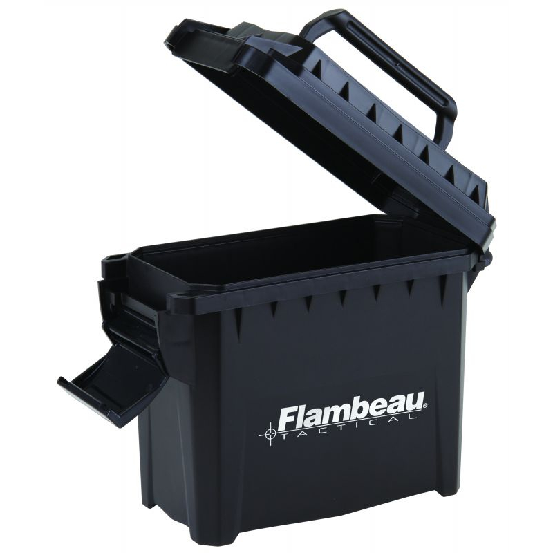 Flambeau Mini Tactical Ammo Can Black 13X8.5X4