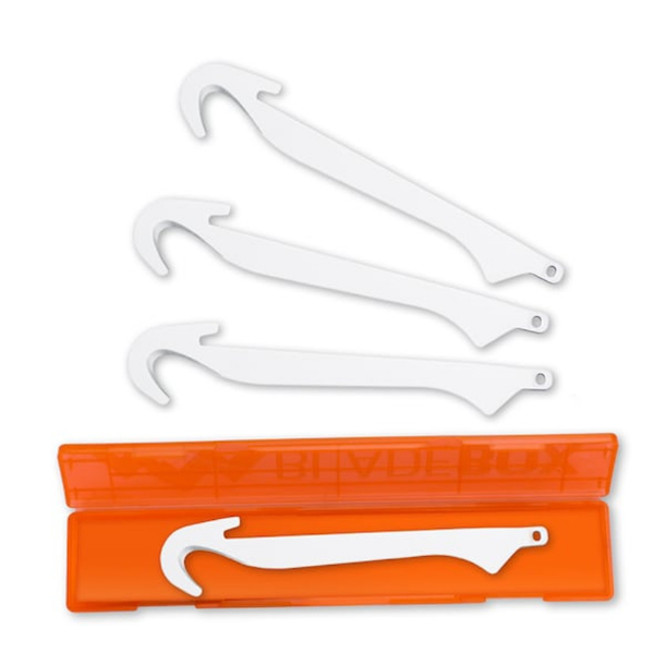 Outdoor Edge 3 in Gutting Blade Pack With 4 Blades