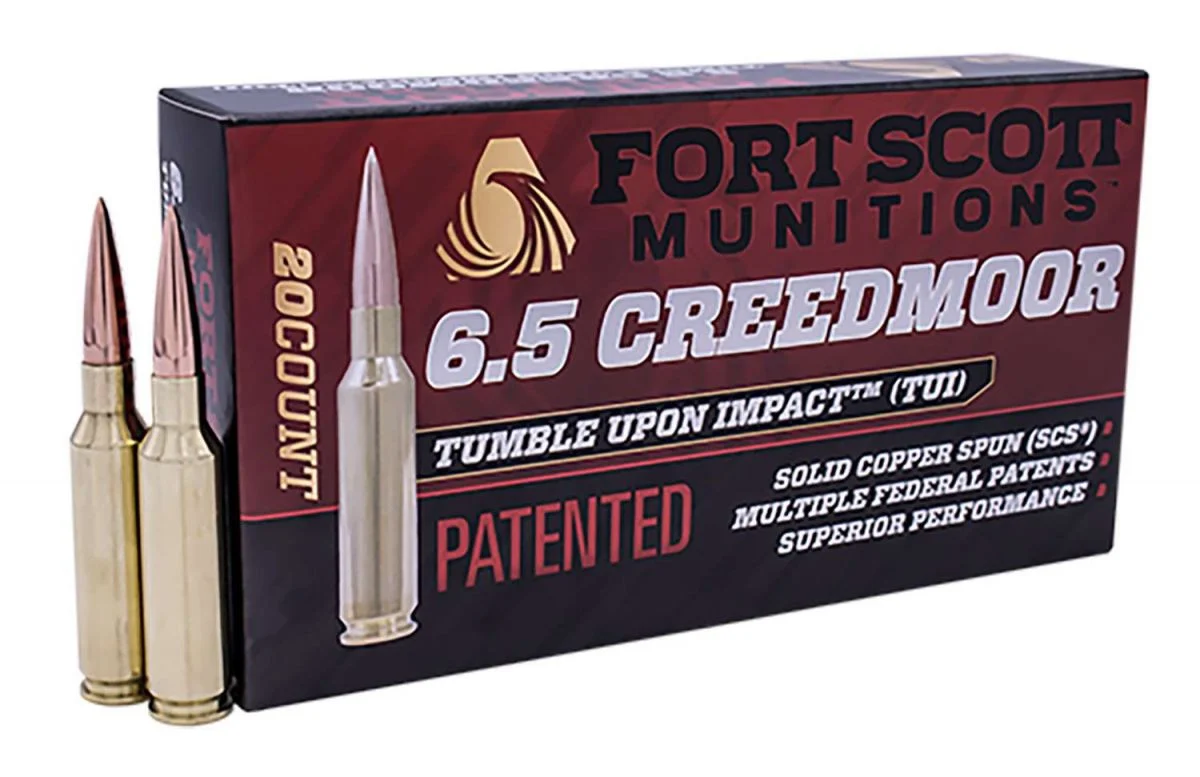 Fort Scott Munitions 6.5 Creedmoor 130GR Tui Rifle Ammo 20/10