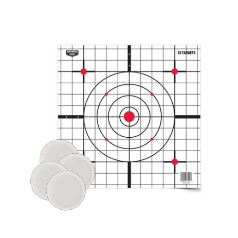 Birchwood Casey Eze-scorer Thermal Sight-in Target 12 X 12 4PK