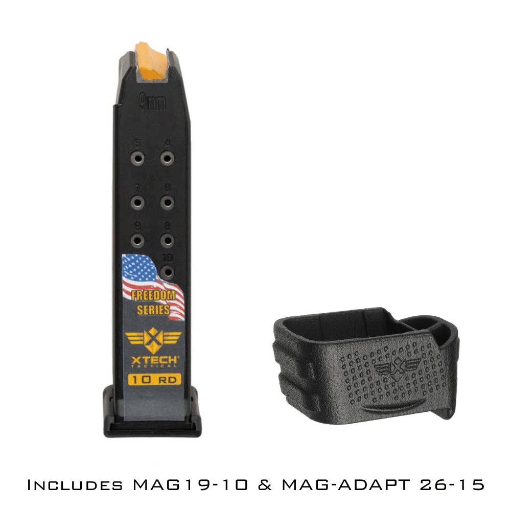 Xtech Tactical Magazine for Glock 26 Ss 15RD
