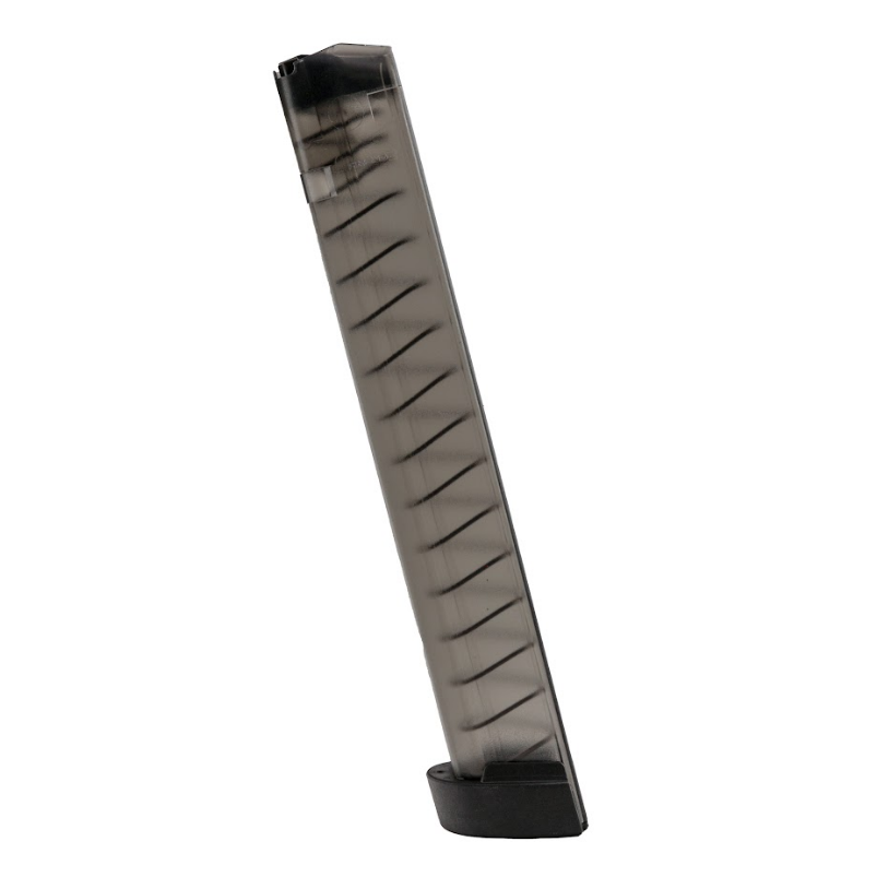 AMEND2 Glock Mod-c 34RD 9MM Stick Mag Translucent Smoke