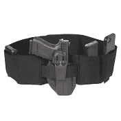 Blackhawk Stache N.a.c.h.o. Belly Band X Small Black Elastic Holster