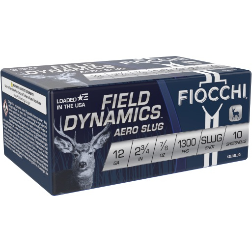 Fiocchi Aero Slug 12GA 2.75 in 7/8 Oz 10-RD