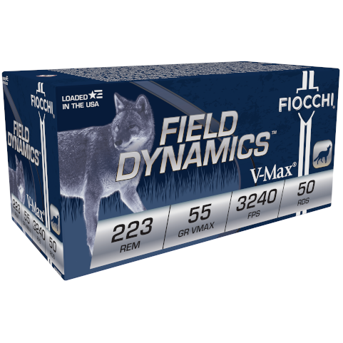 Fiocchi 223 Rem 55GR V-max 50RD
