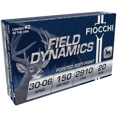 Fiocchi 30-06 Springfield 150GR Psp 20RD