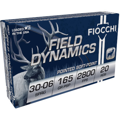 Fiocchi 30-06 Springfield 165GR Psp 20-RD 10 Boxes Per Case