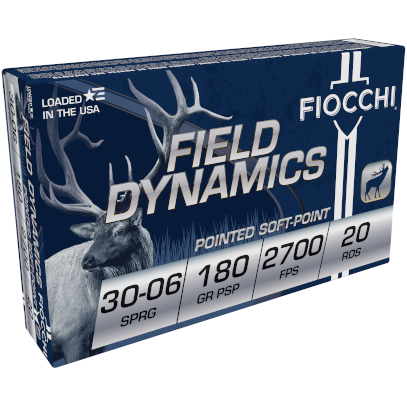 Fiocchi 30-06 Springfield 180GR Psp 20-RD 10 Boxes Per Case