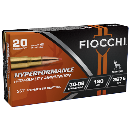 Fiocchi 30-06 Springfield 180GR Sst 20-RD