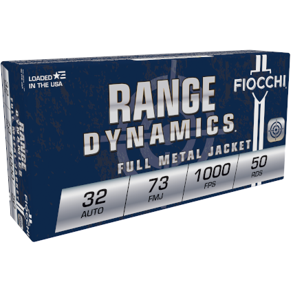 Fiocchi 32 Acp 73GR Fmj 50RD