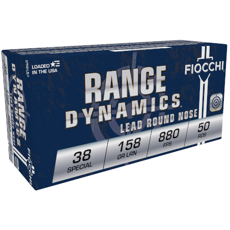 Fiocchi 38 Special 158GR Lrn 50-RD