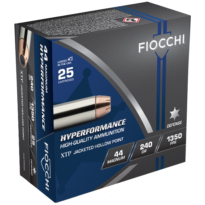 Fiocchi 44 Rem Mag 240 Gr Xtp 25-RD