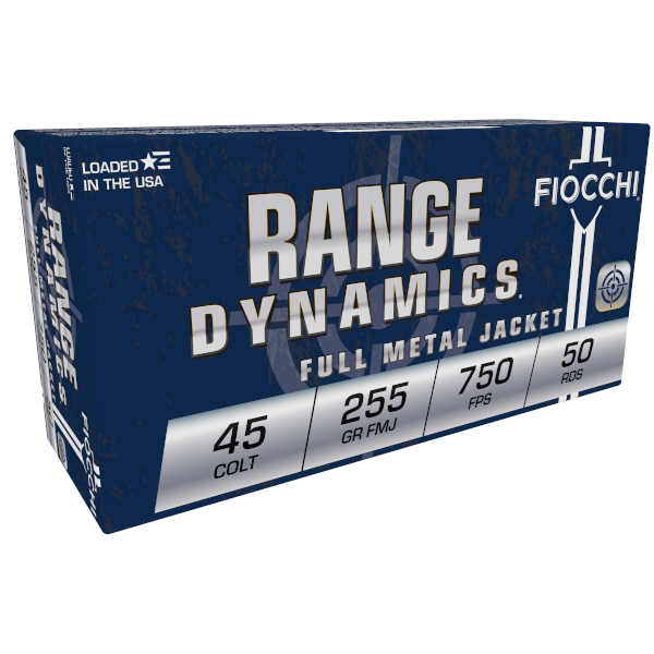 Fiocchi 45 Colt 255GR Cmj 50-RD