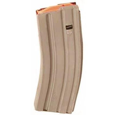 Asc AR15 Magazine .223 Rem 30-ROUND Fde With Orange Follower