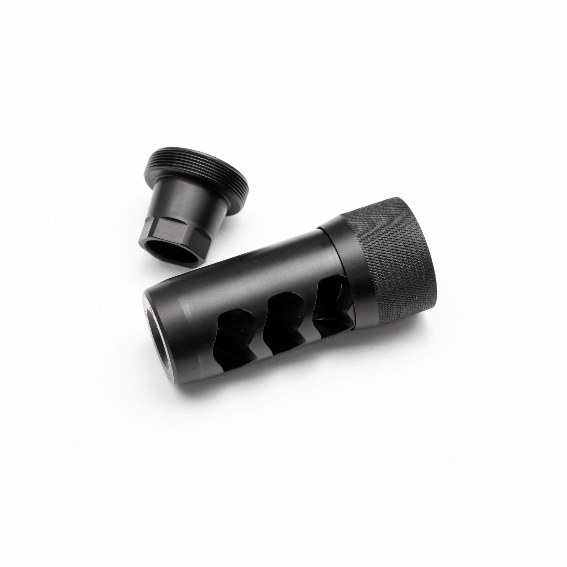 AREA419 Hellfire Self Timing Muzzle Brake 6.5MM Black Nitride