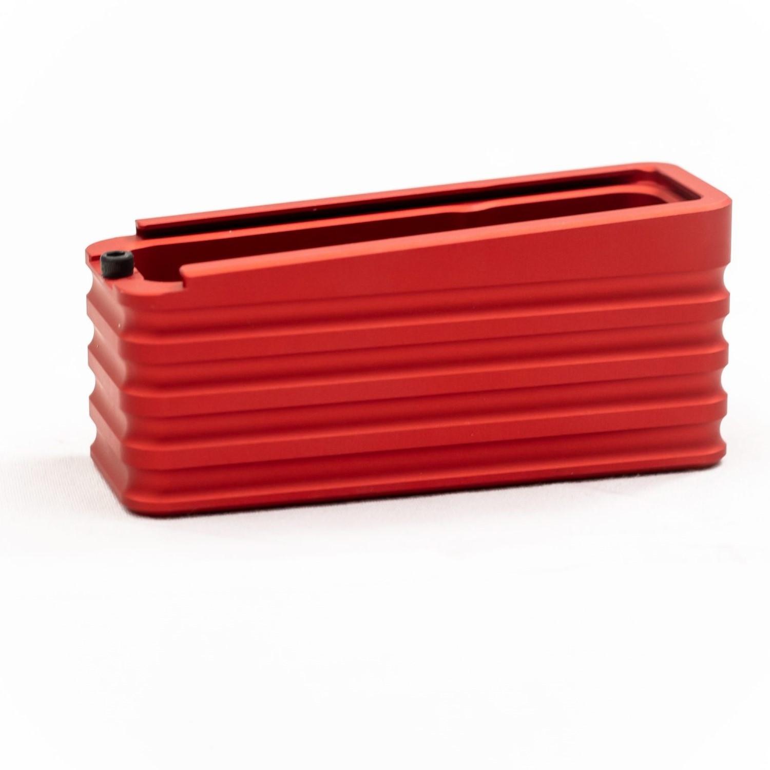 AREA419 Plus 4 Magazine Extension for Arc & Aics Mags - Red