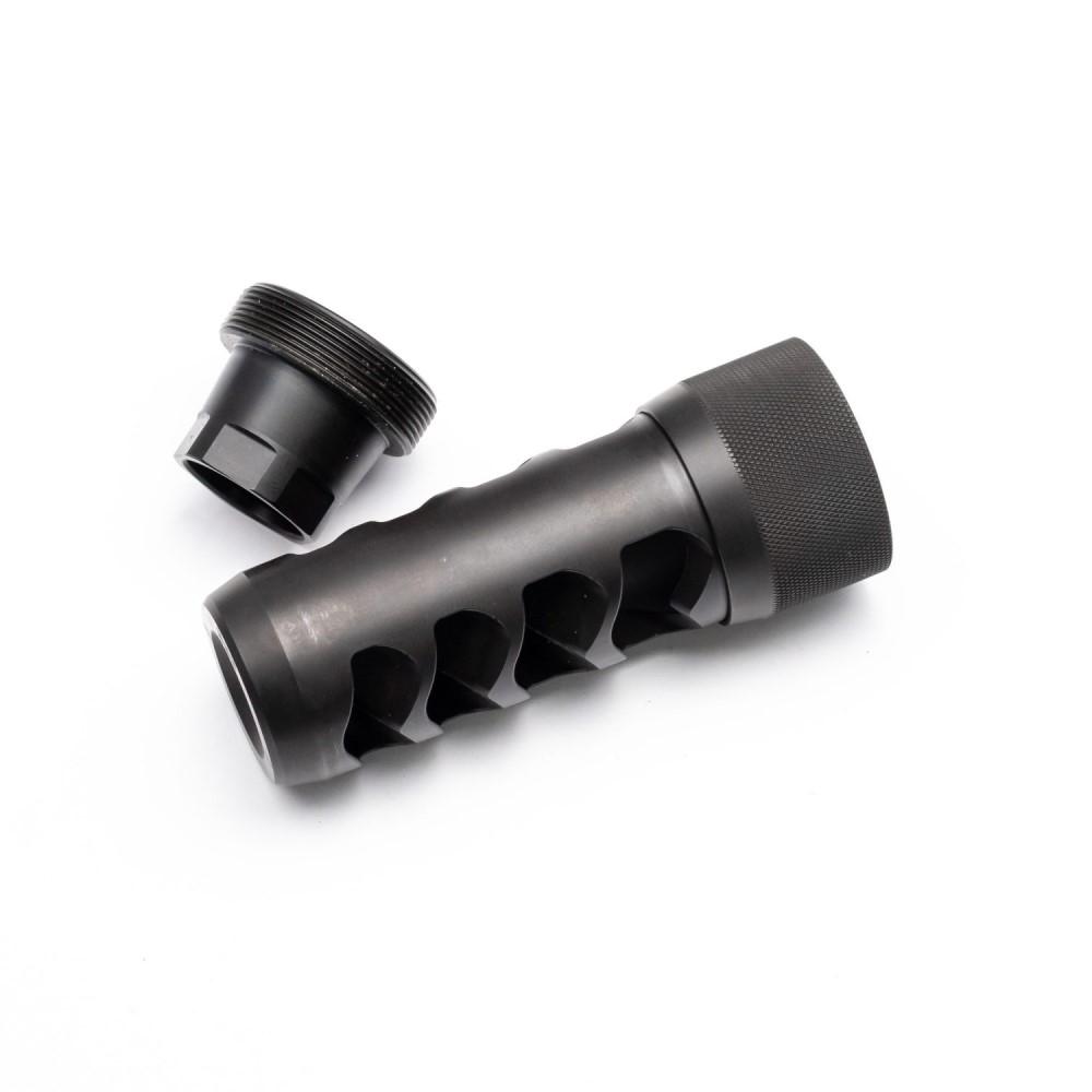 AREA419 Sidewinder Mag Muzzle Brake 338 Cal Black Nitride
