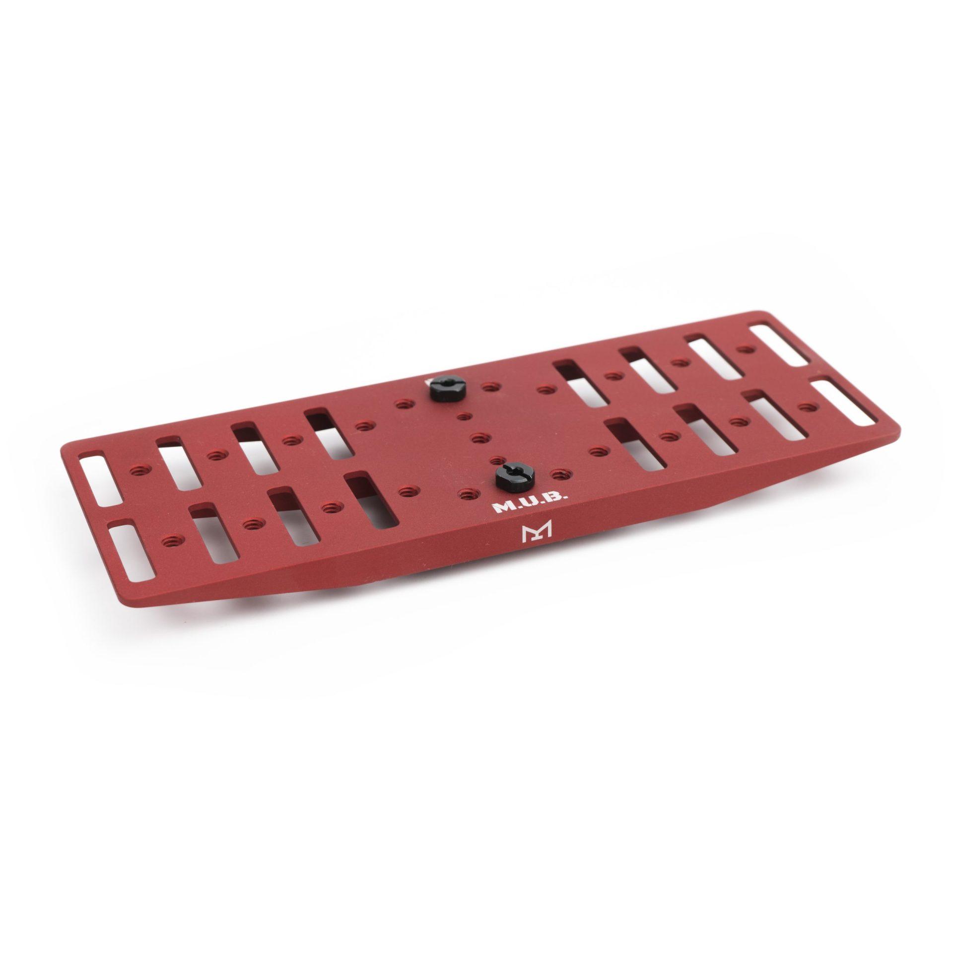Area 419 Mod Dos Plate Semper Red