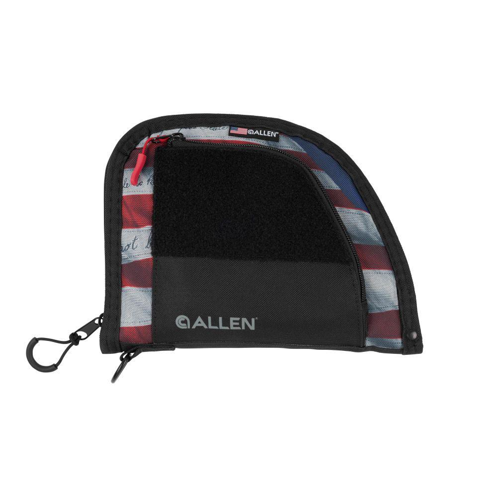 Allen Victory Series Tactical Sidearm Case 9 Inch Black/red/white/blue