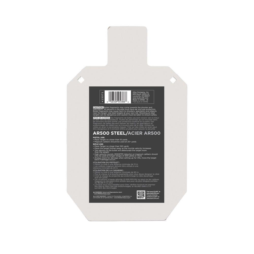 Hardrock AR500 Ipsc Silhouette 1/2 Size 1/4 Thick Target - Image 3
