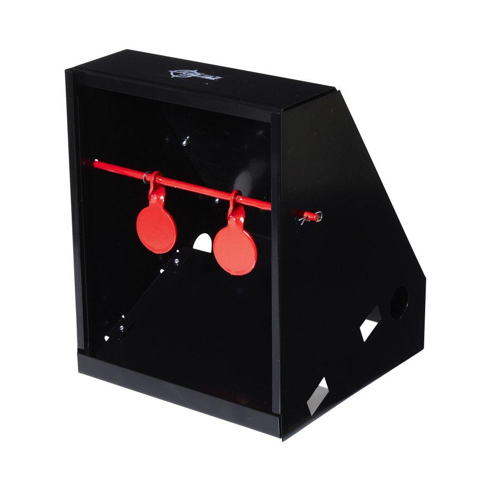 Allen Ez Aim Pellet Stopper Bb/pellet Trap - Red Steel Circle