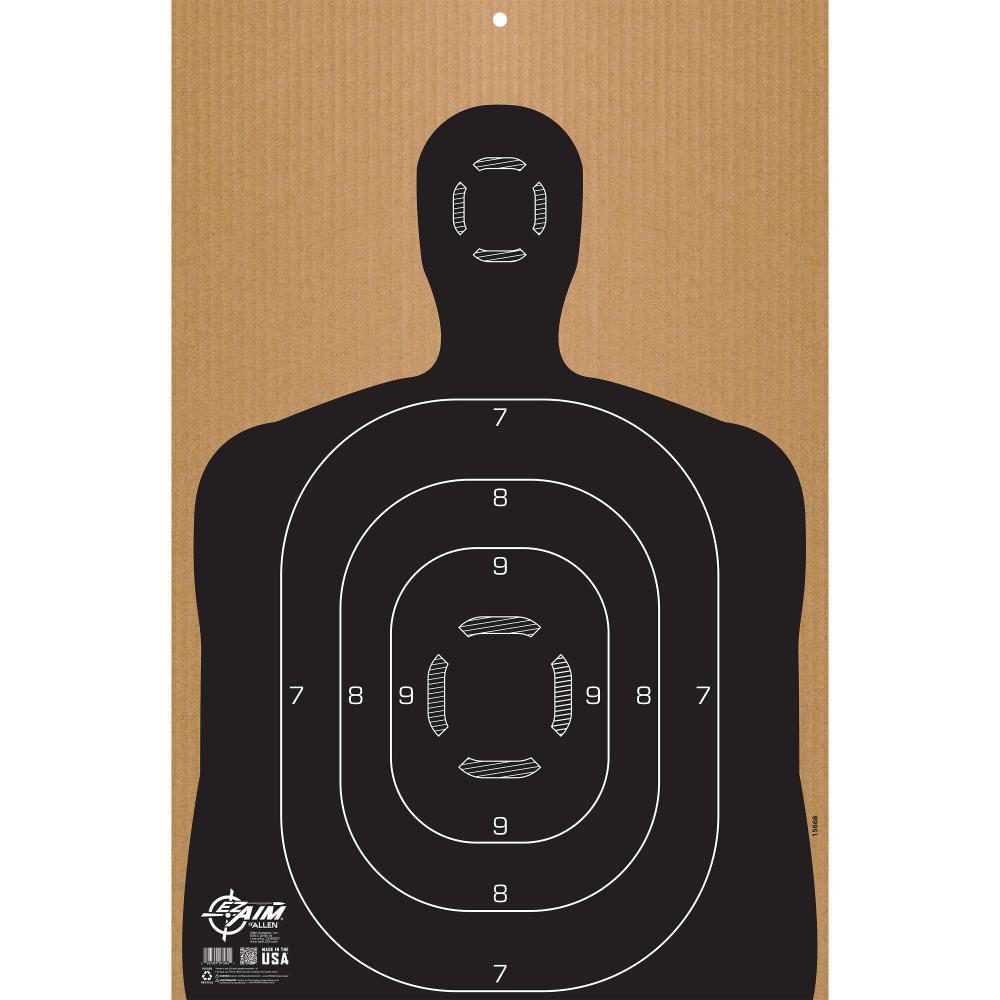 Allen Ez Aim Silhouette Target B27 Corrugated 23 X 35