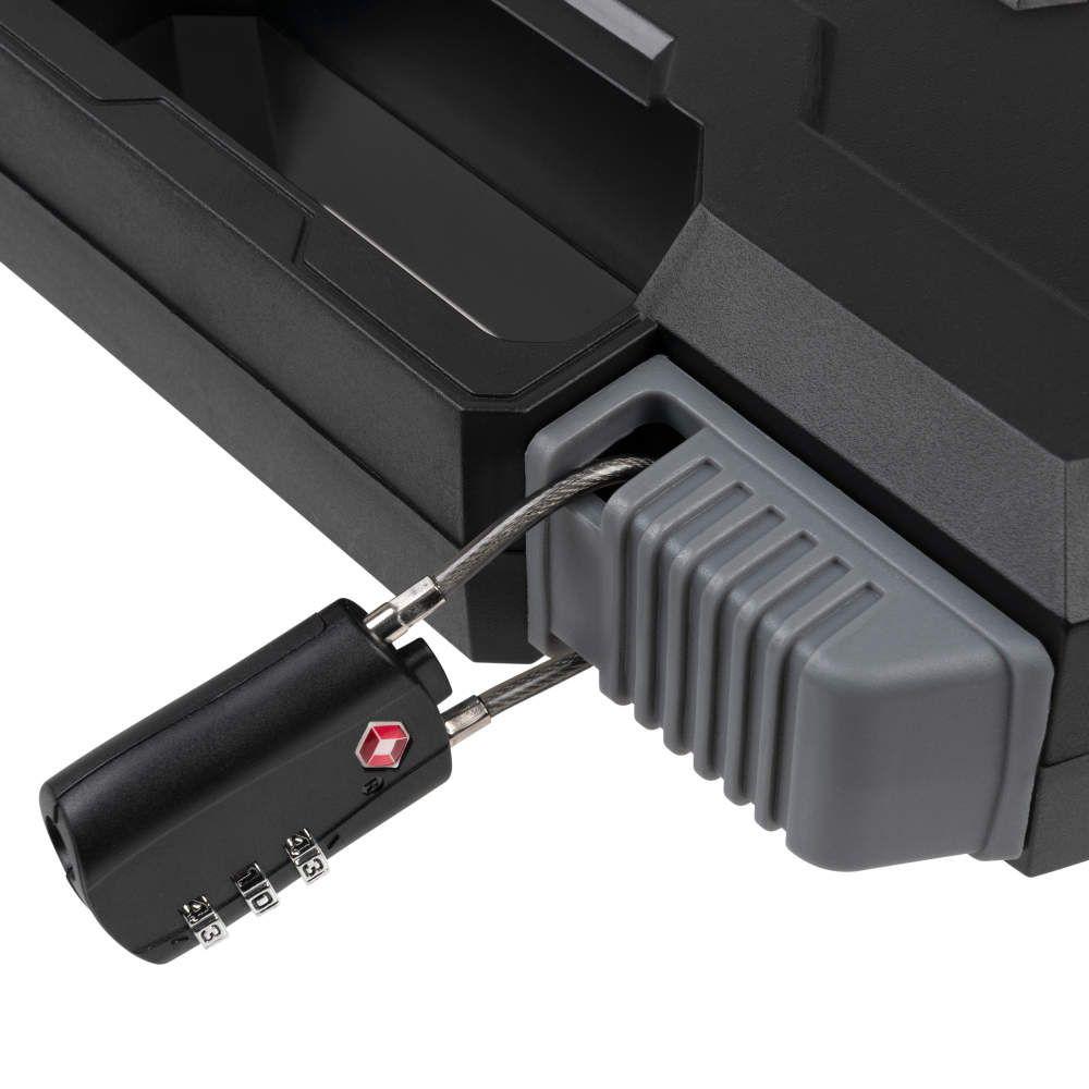 Allen Hardshell Pistol Case for Firearms up to 9 Inch Black - Image 2