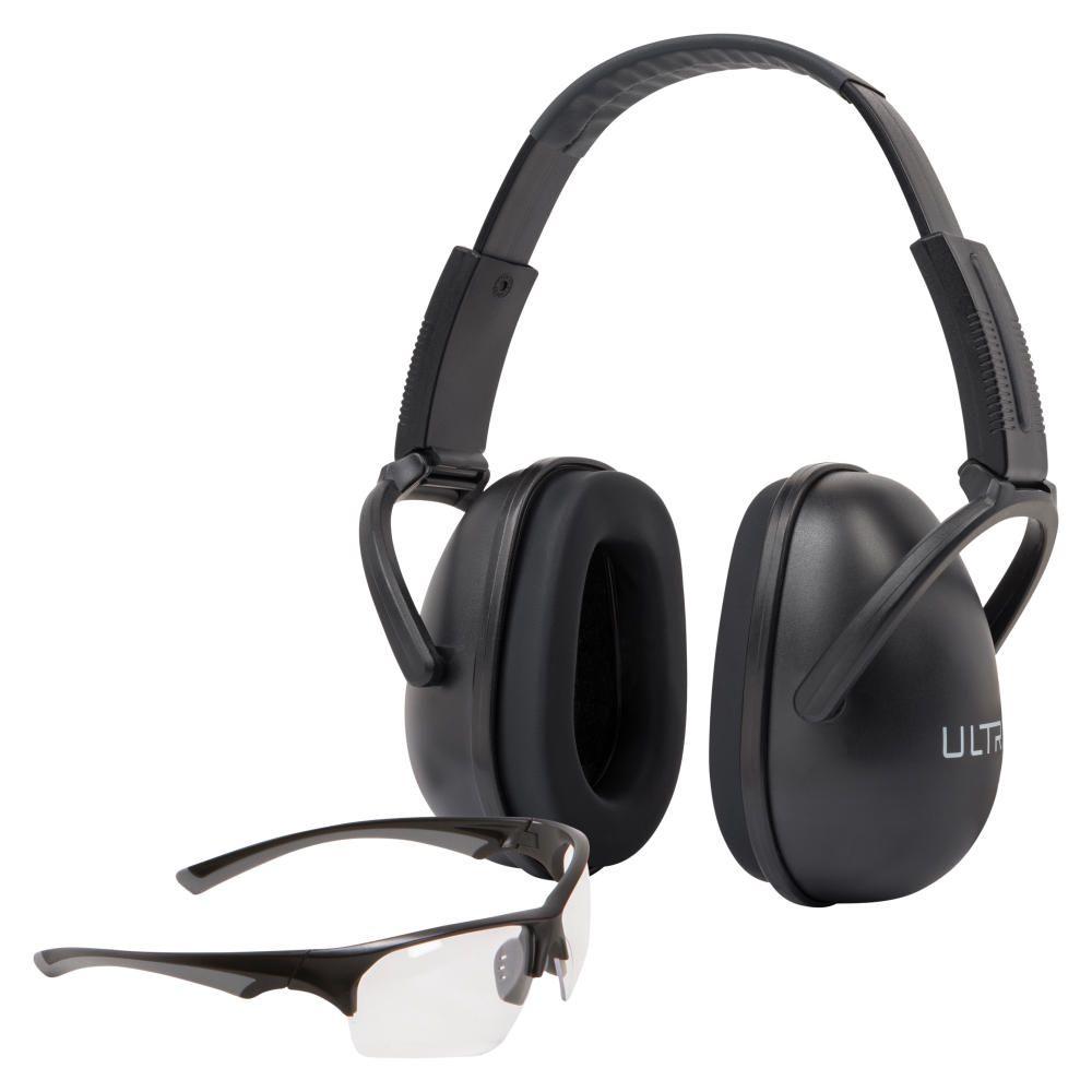 Allen Ultrx Blocker Ear and Eye Protection Combo - Black