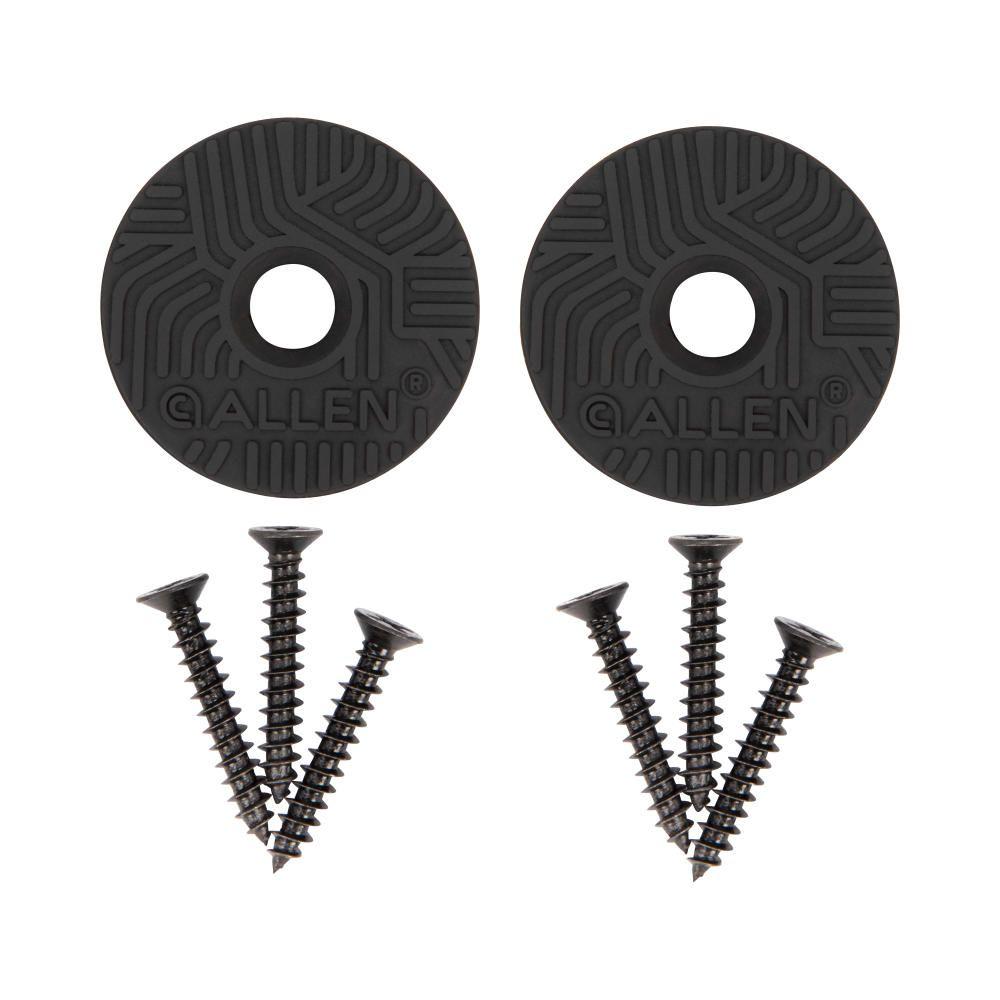 Allen Two Piece Disc Magnet Set Black Metal 2 Pack