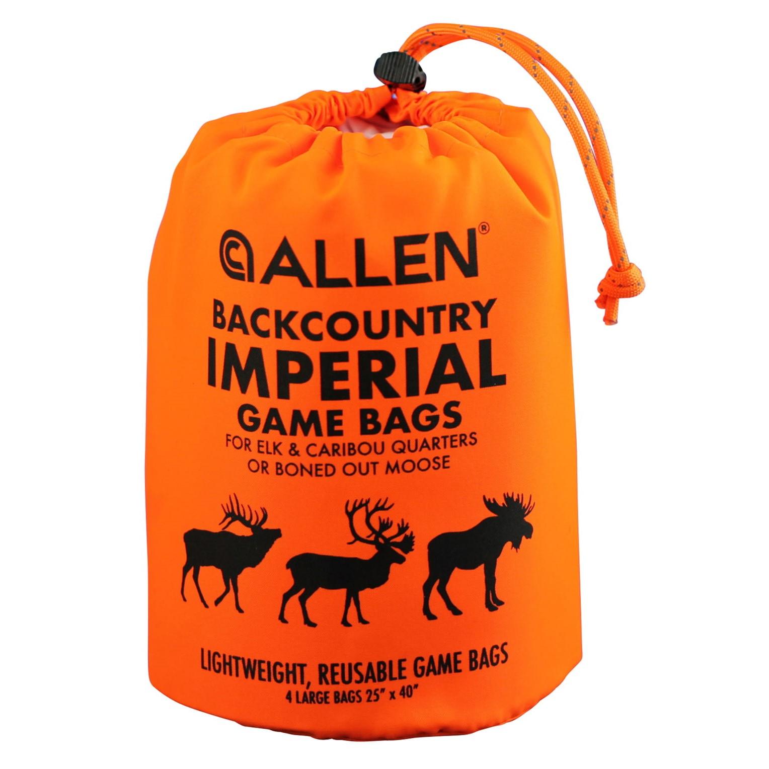 Allen Backcountry Imperial Elk Game Bag Set 25 X 40 4 Pack